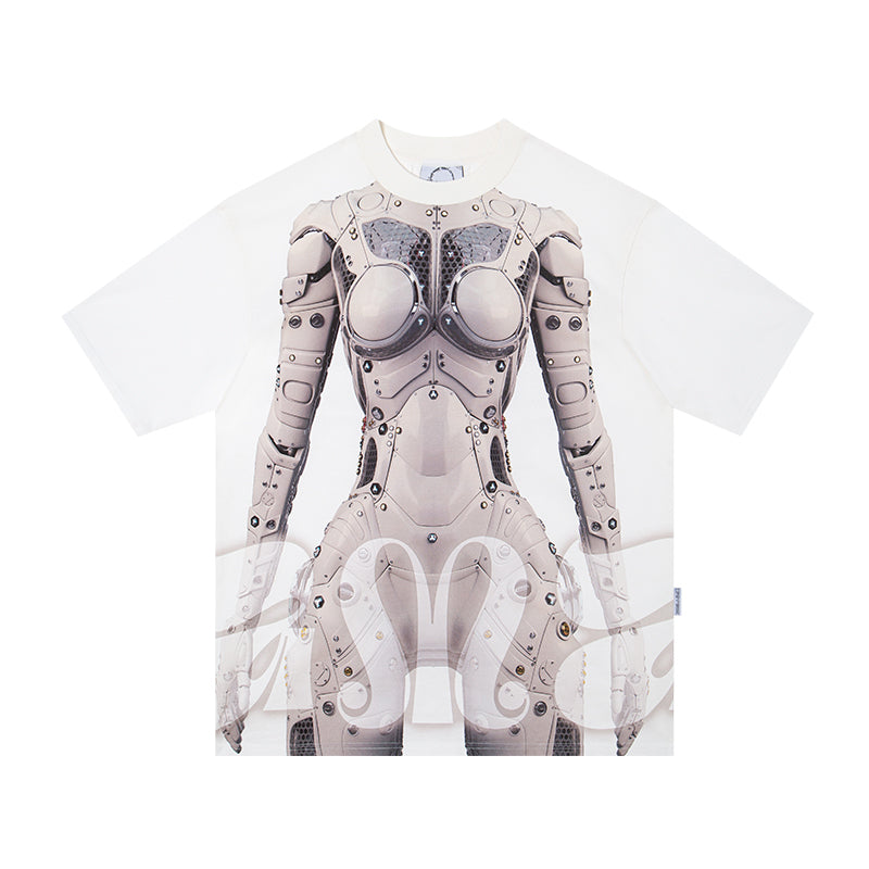 ロボットプリントTシャツ DGA0004